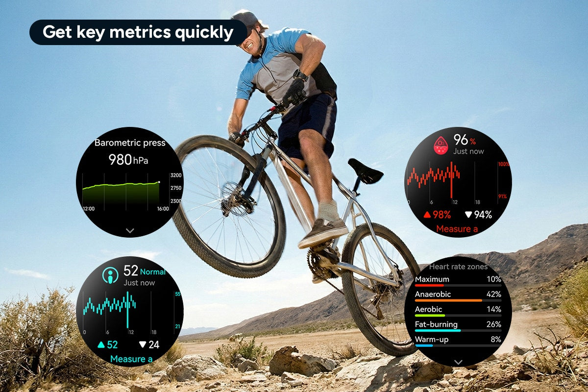 Kogan Active Tactical GPS Smart Sport Watch (Graphite)