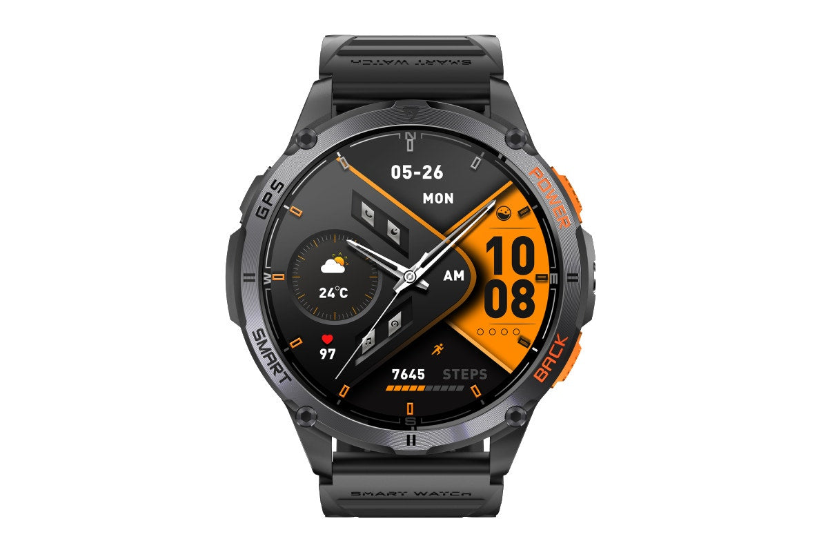 Kogan Active Tactical GPS Smart Sport Watch (Graphite)