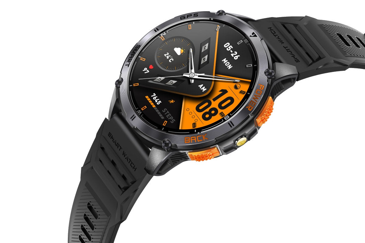 Kogan Active Tactical GPS Smart Sport Watch (Graphite)
