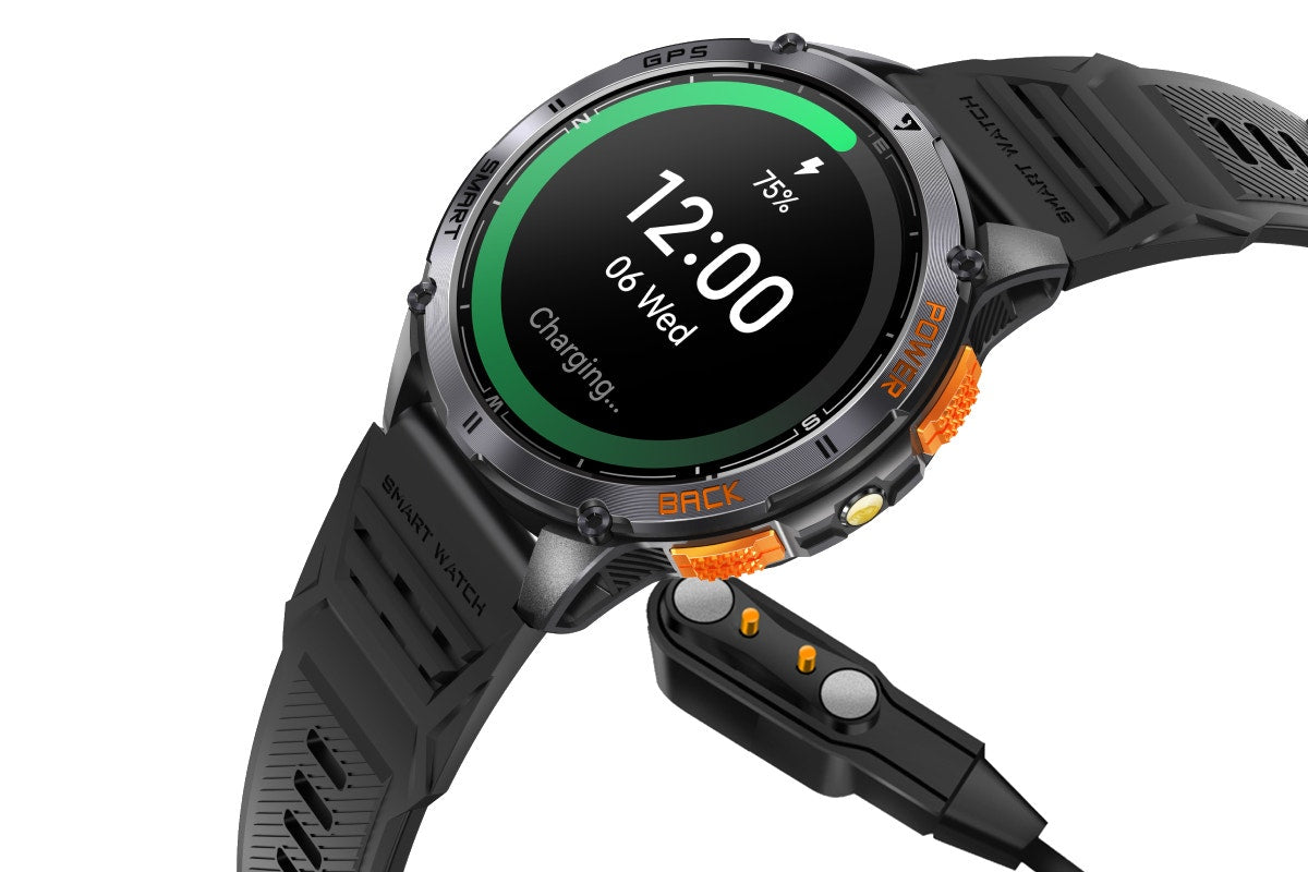 Kogan Active Tactical GPS Smart Sport Watch (Graphite)