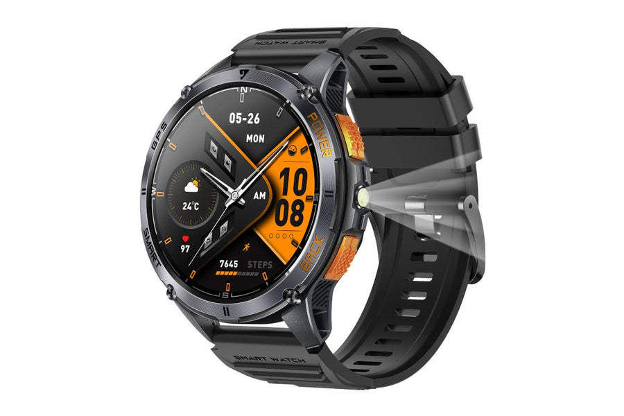 Kogan Active Tactical GPS Smart Sport Watch (Graphite)