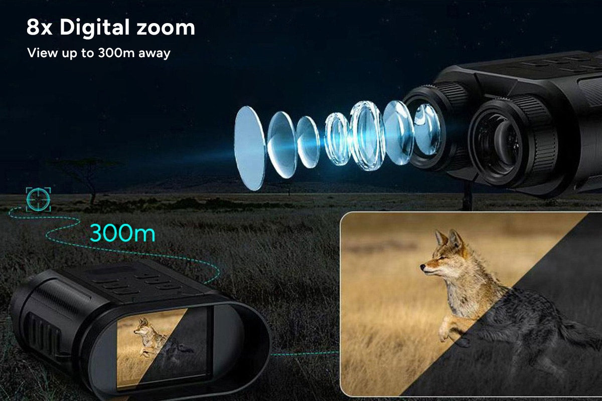 Kogan Binoculars with Night Vision and 2K Video Resolution - SuperSaverAU - view 9
