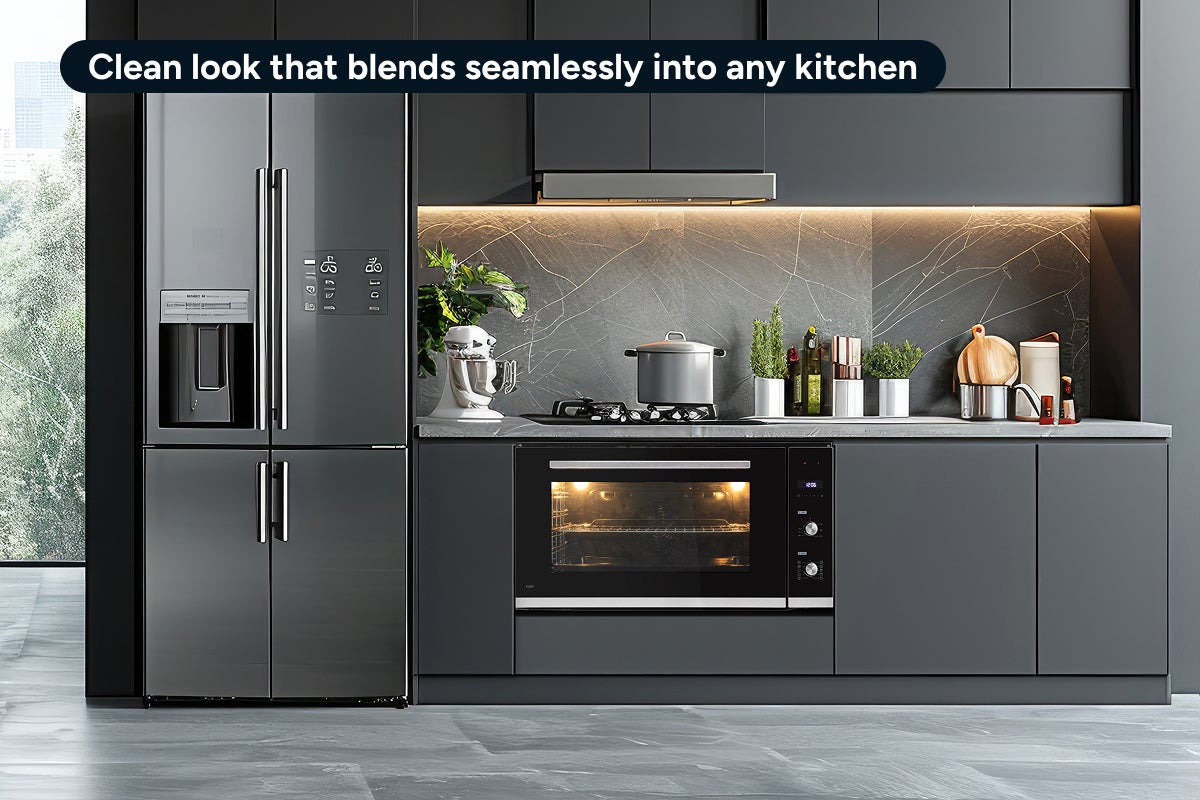 Kogan 90cm Electric Built-in Oven with Digital Timer (10 Functions)