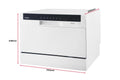 Kogan Benchtop Dishwasher (6 Place, White)