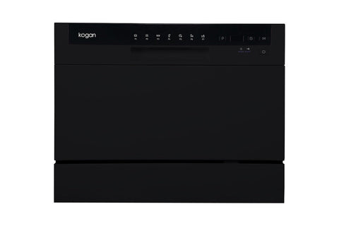 Kogan Benchtop Dishwasher (6 Place, Black)