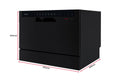 Kogan Benchtop Dishwasher (6 Place, Black)