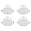 Kogan SmarterHome™ Smart RGB+CCT Bluetooth Mesh Dimmable LED Downlight (4 Pack)