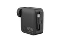 Kogan 65W 2-Port GaN Super Fast PD Wall Charger with Retractable USB-C Cable