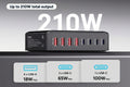 Kogan 210W 8-Port GaN PD Super Fast Charging Station