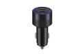 Kogan 130W PD USB-A and USB-C Car Charger with 100W Charging Cable