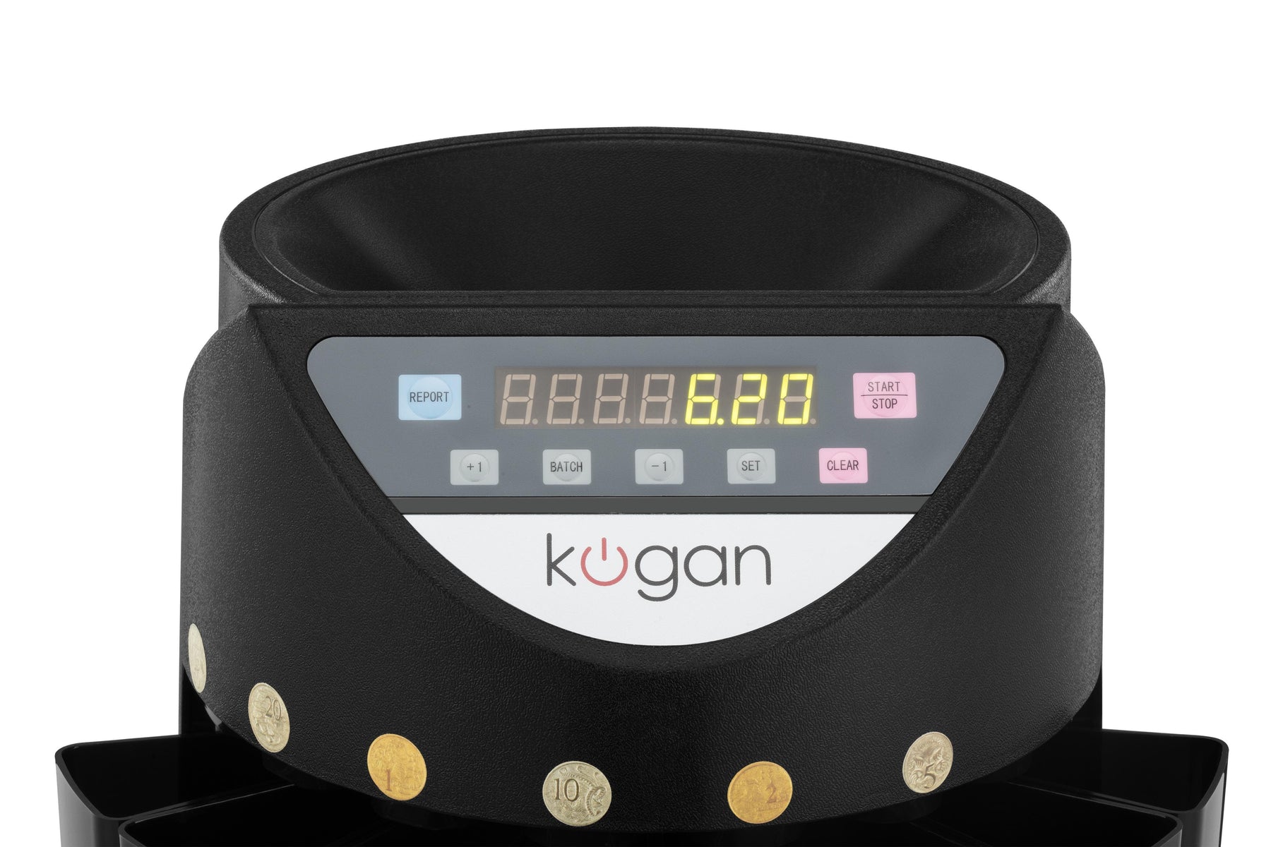 Kogan Coin Sorter & Counter (Black)