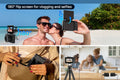 Kogan 5K 75MP Digital Vlogging Camera with Flip Screen (Dual Battery Bundle)