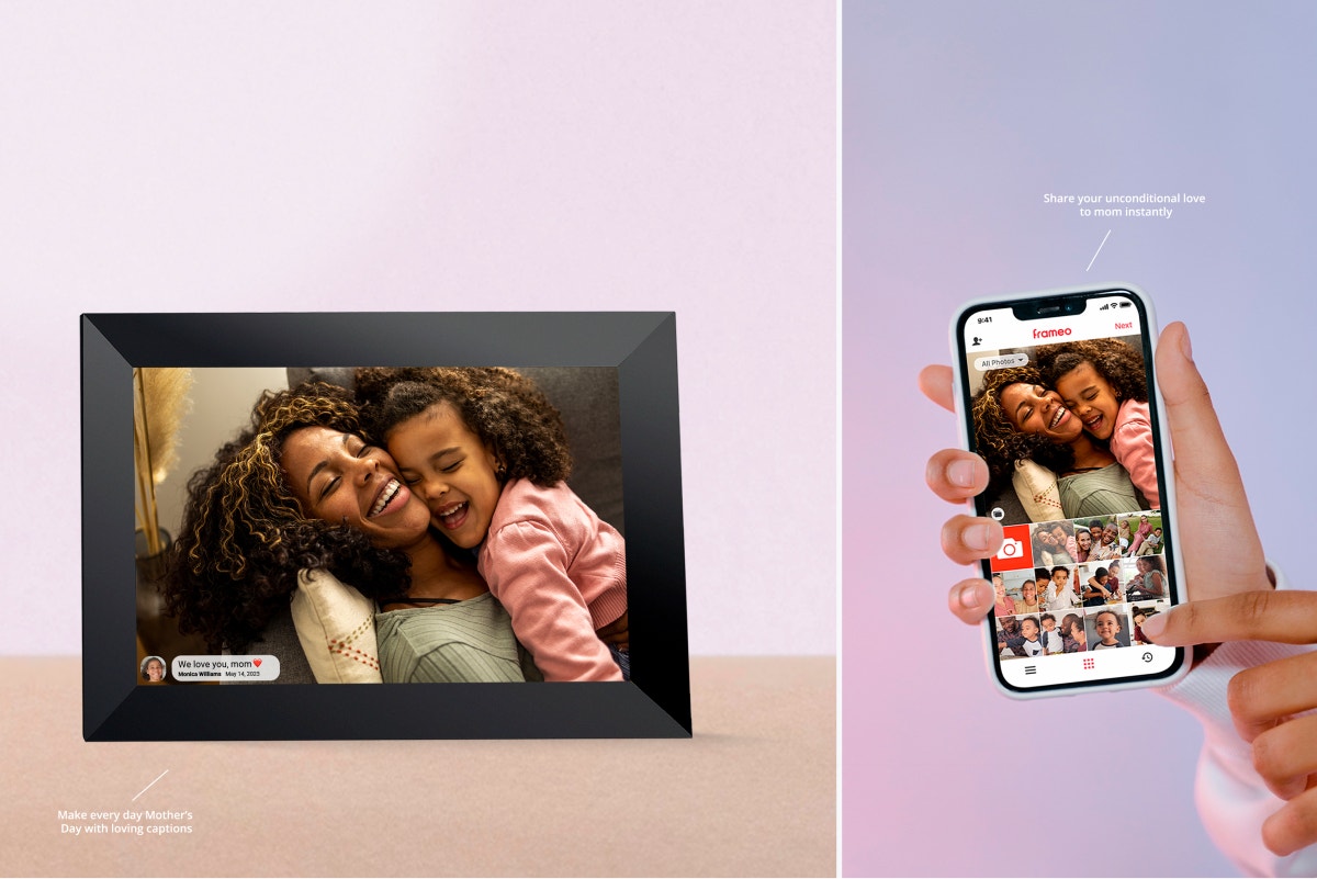 Kogan 10.1" Wi-Fi Digital Photo Frame with Frameo App - 32GB,Black - SuperSaverAU - view 10