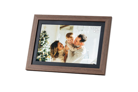 Kogan 10.1" Wi-Fi Digital Photo Frame with Frameo App - 32GB,Wood - SuperSaverAU - view 2