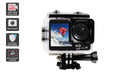 Kogan Dual Screen 1080P Wi-Fi Action Camera with Waterproof Case