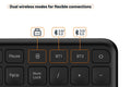 Kogan Ergo Pro 2.4GHz & Bluetooth Wireless Split Keyboard