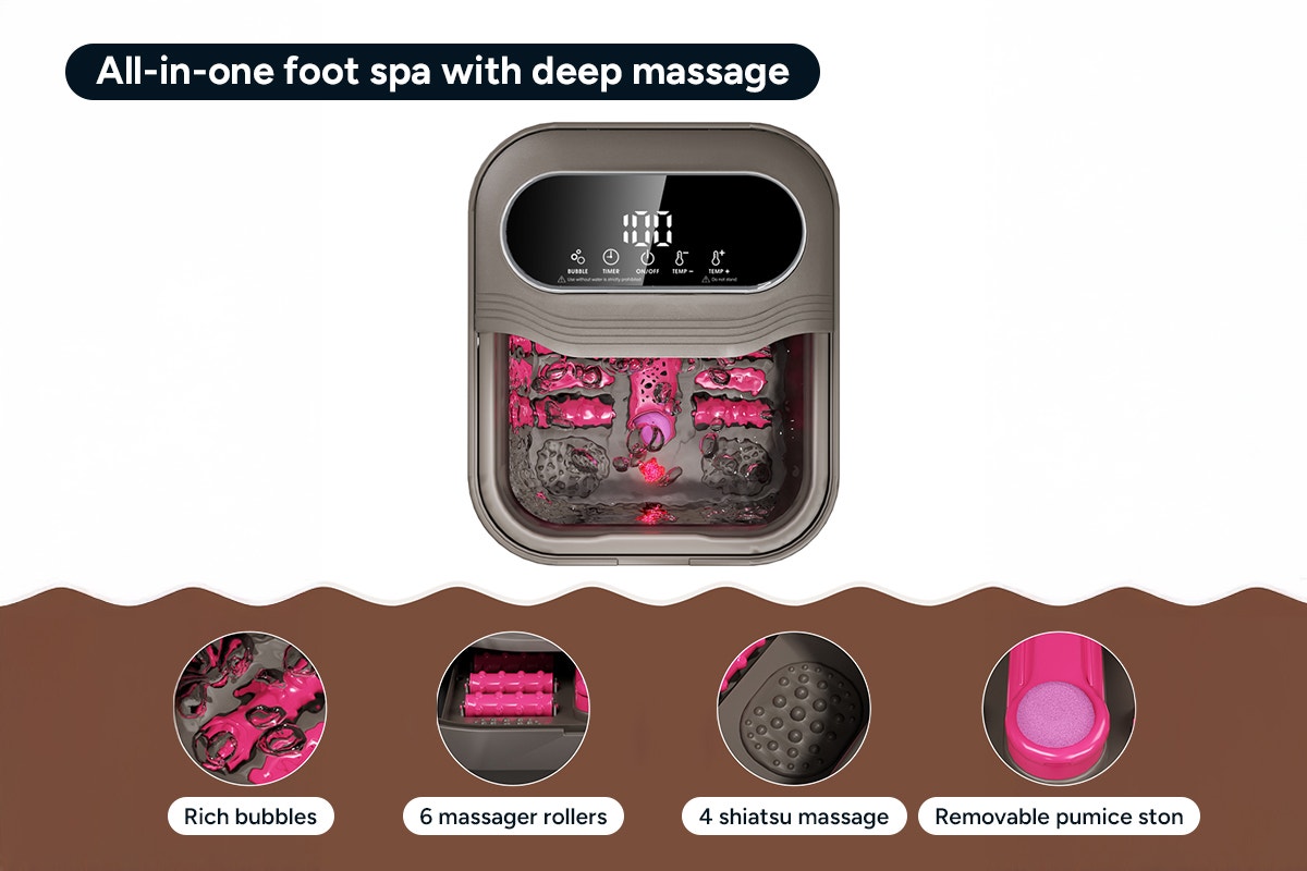 Kogan Foot Spa Bath & Massager