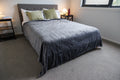 Kogan Washable Electric Heated Throw Blanket (Charcoal, 160 x 130cm)