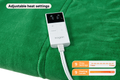 Kogan Washable Electric Heated Throw Blanket (Green, 160 x 130cm)