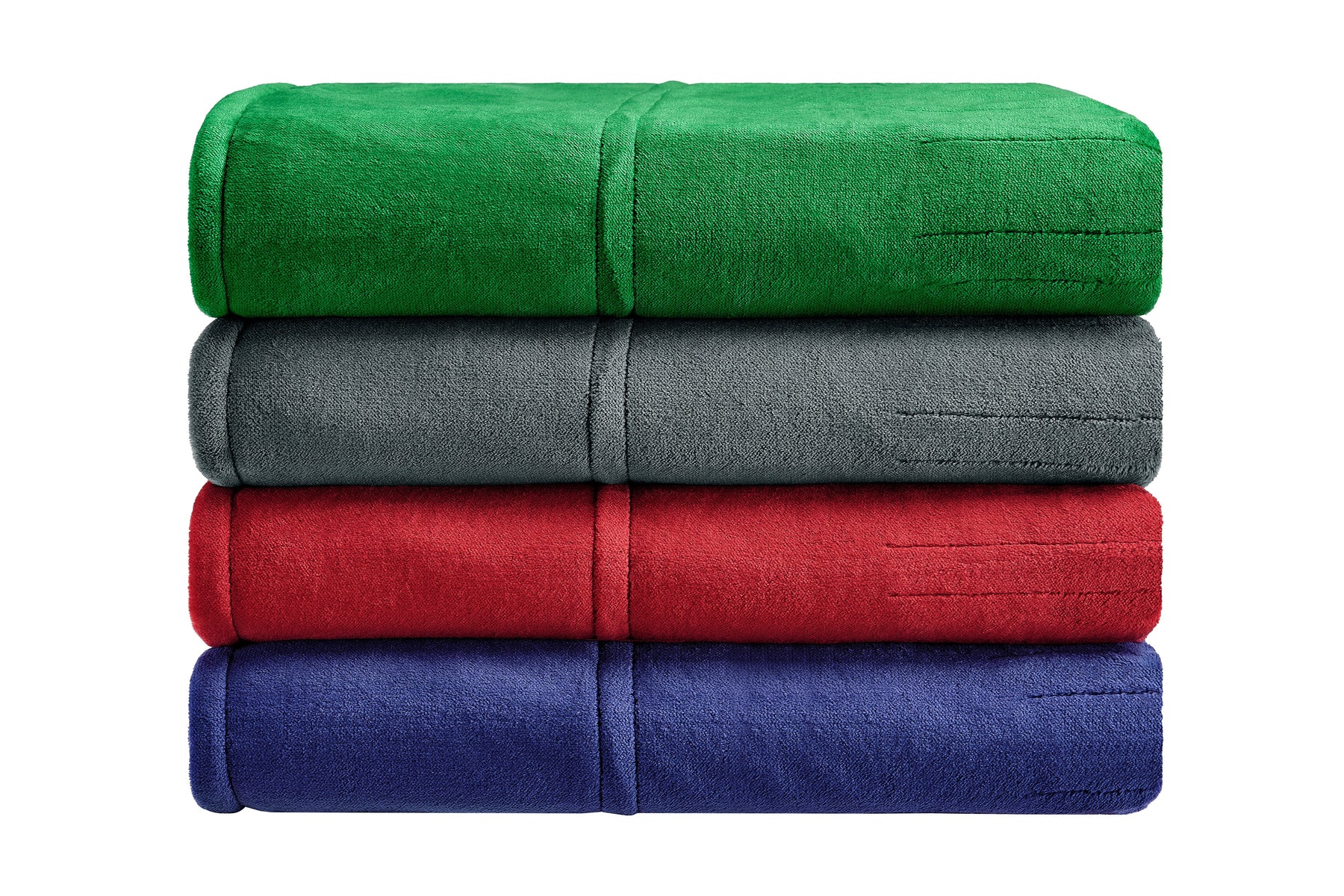 Kogan Washable Electric Heated Throw Blanket (Navy, 160 x 130cm)