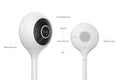 Kogan SmarterHome™ 1296p Smart Baby Monitor Security Camera (White)