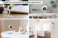 Kogan SmarterHome™ 1296p Smart Baby Monitor Security Camera (White)