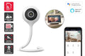 Kogan SmarterHome™ 1296p Smart Baby Monitor Security Camera (White)