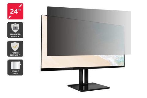 Kogan 2-in-1 Anti Blue Light Privacy Screen Filter for 24" Monitor