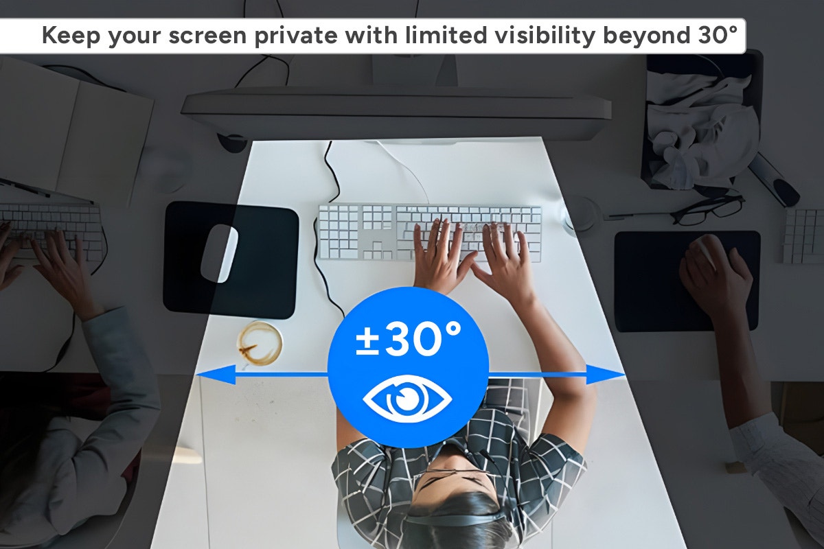 Kogan 2-in-1 Anti Blue Light Privacy Screen Filter for 24" Monitor