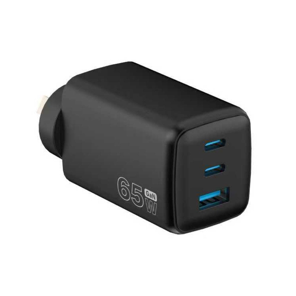 Kogan 65W 3-Port GaN Super Fast PD Phone Charger