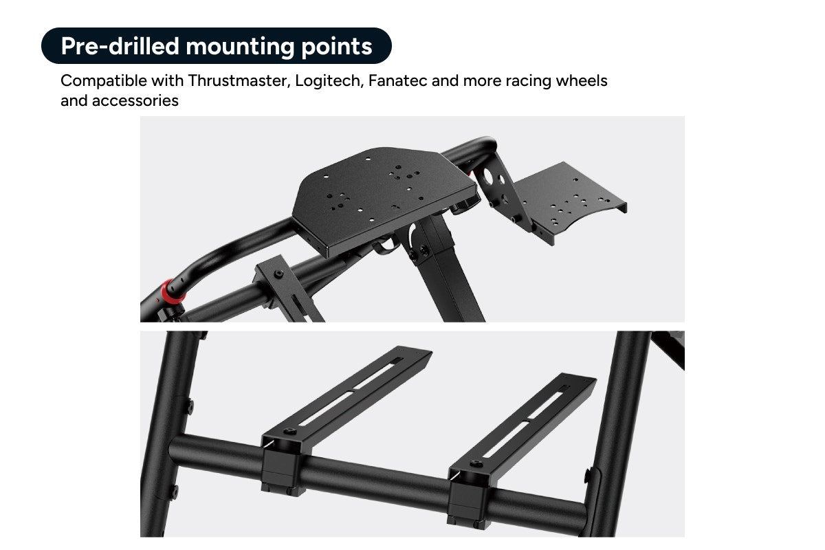 Kogan Foldable Racing Simulator Wheel Stand