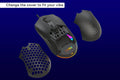 Gorilla Gaming GM121 RGB Ultralight Gaming Mouse  - 67g)