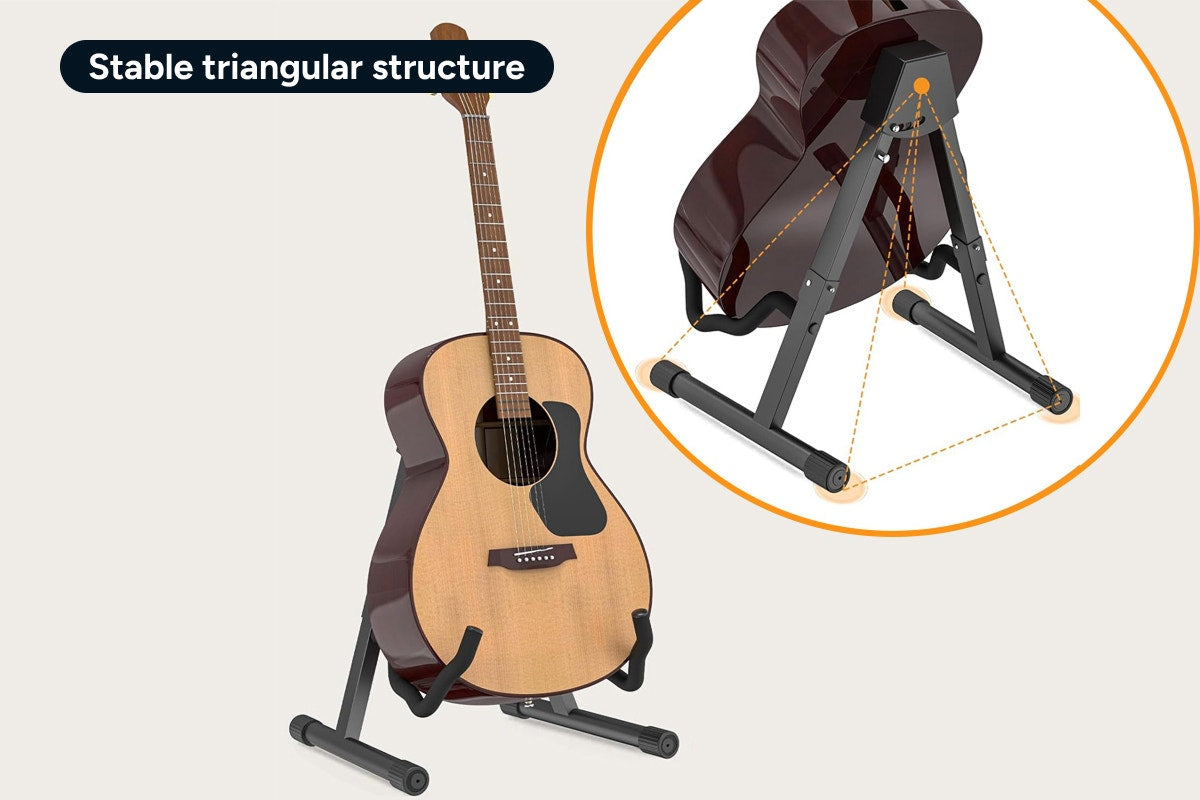 Kogan Folding A-Shape Guitar Stand