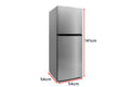 Kogan 197L Top Mount Fridge (Stainless Steel)