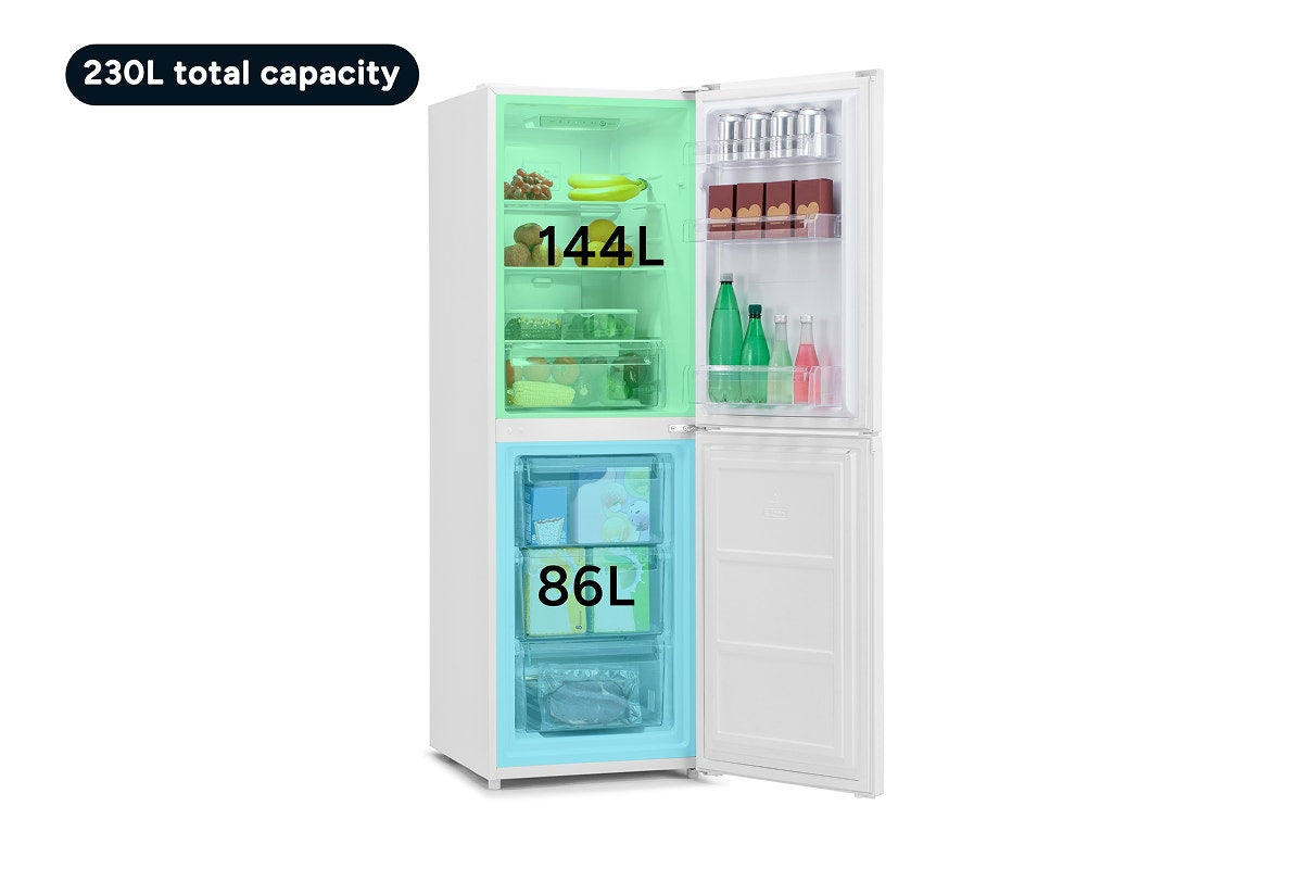 Kogan 230L Bottom Mount Fridge (White)