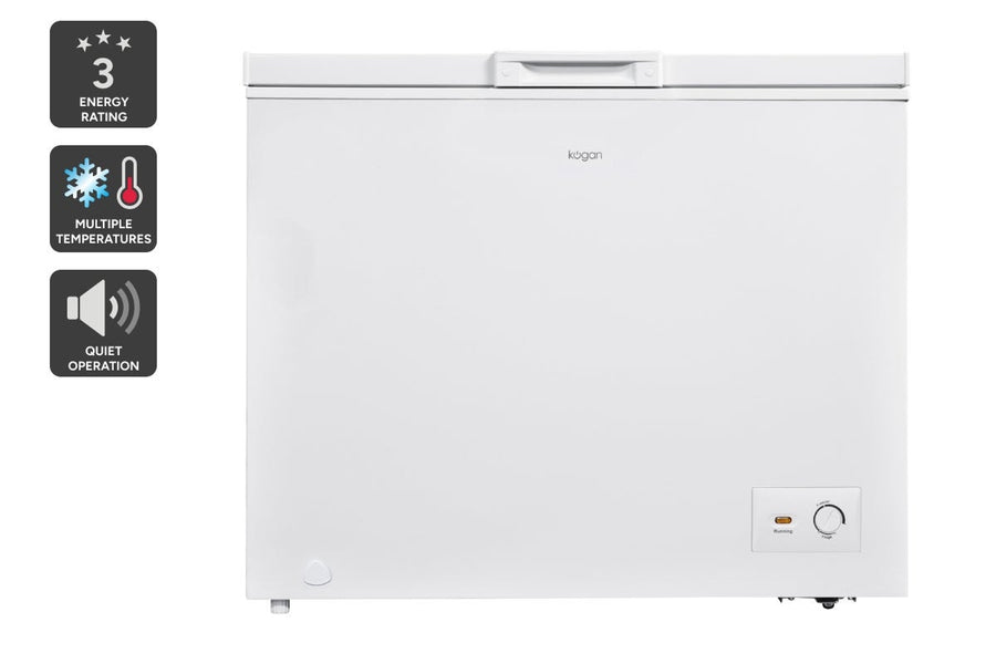 Kogan 246L Hybrid Chest Freezer (White)