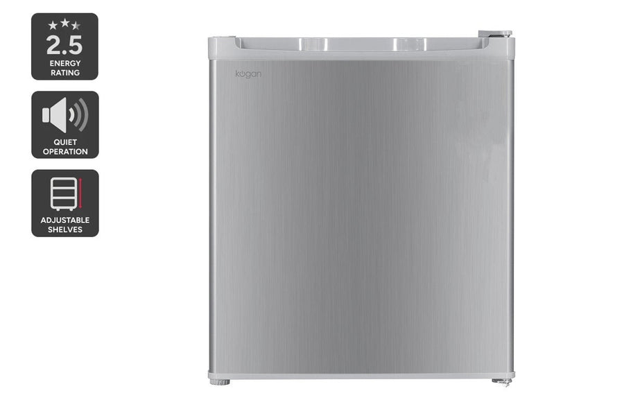 Kogan 46L Bar Fridge (Silver)