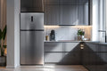 Kogan 480L Top Mount Fridge (Stainless Steel)