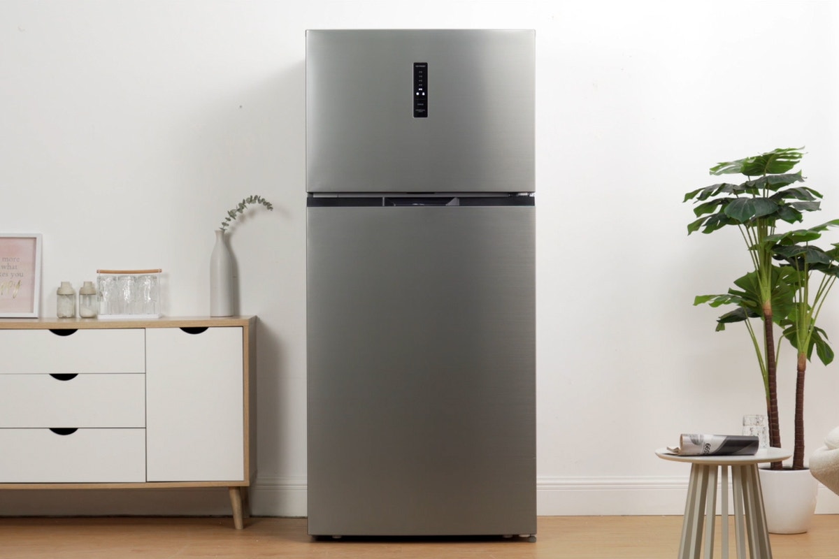 Kogan 480L Top Mount Fridge (Stainless Steel)