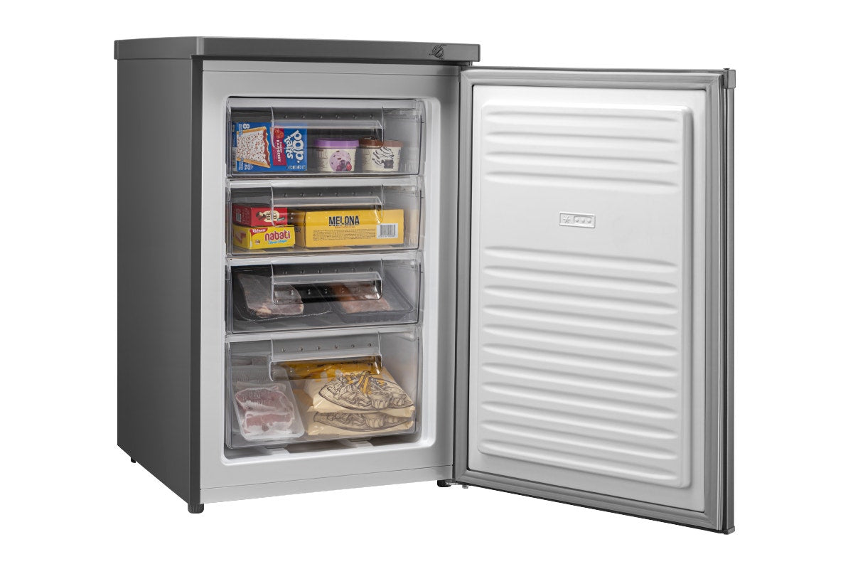 Kogan 91L Upright Freezer (Stainless Steel)