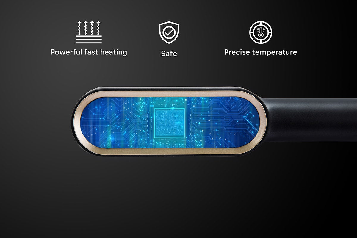 Kogan Heated Ionic Hair Brush Straightener - SuperSaverAU - view 5