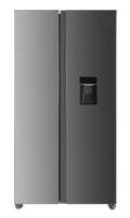 Kogan 592L Side by Side Fridge with Water Dispenser (Stainless Steel)