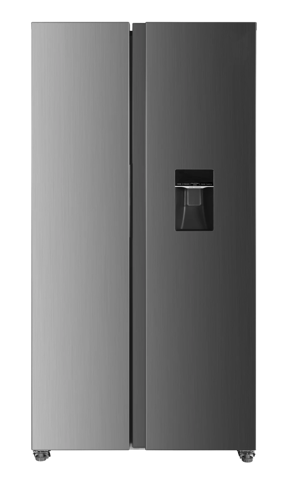 Kogan 592L Side by Side Fridge with Water Dispenser (Stainless Steel)