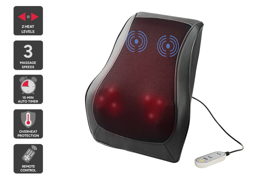 Kogan Heated Shiatsu Neck and Back Massage Pillow