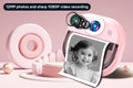 Kogan Kids Instant Print Digital Camera with 4 Rolls (Pink)