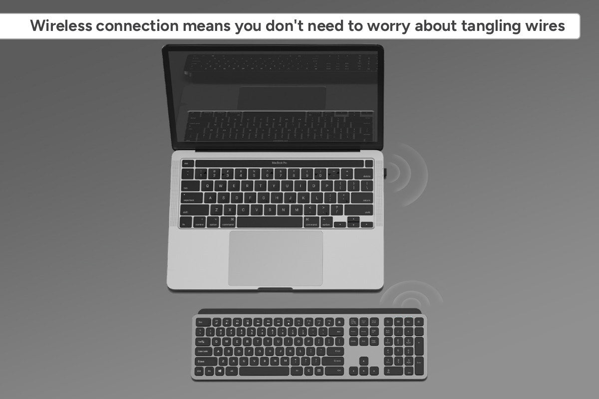 Kogan Low Profile Wireless Keyboard with Copilot AI Key