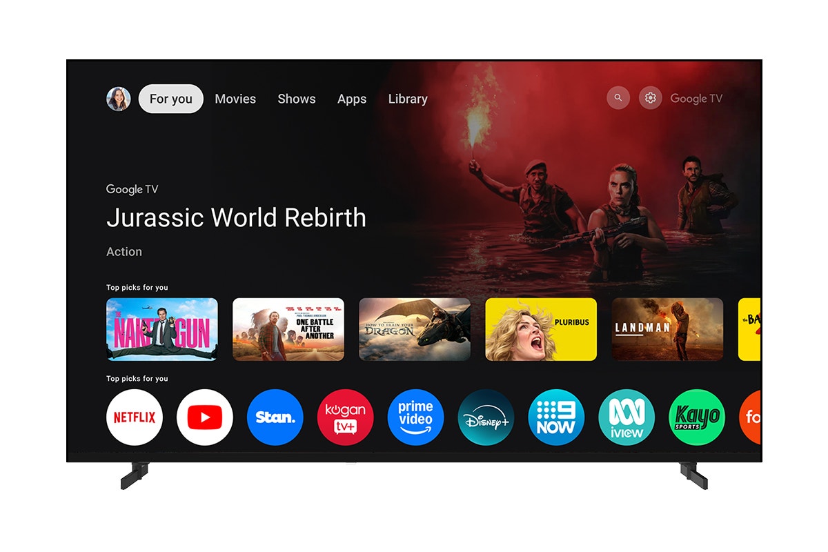 Kogan 55" LED 4K Smart AI Google TV - U96V