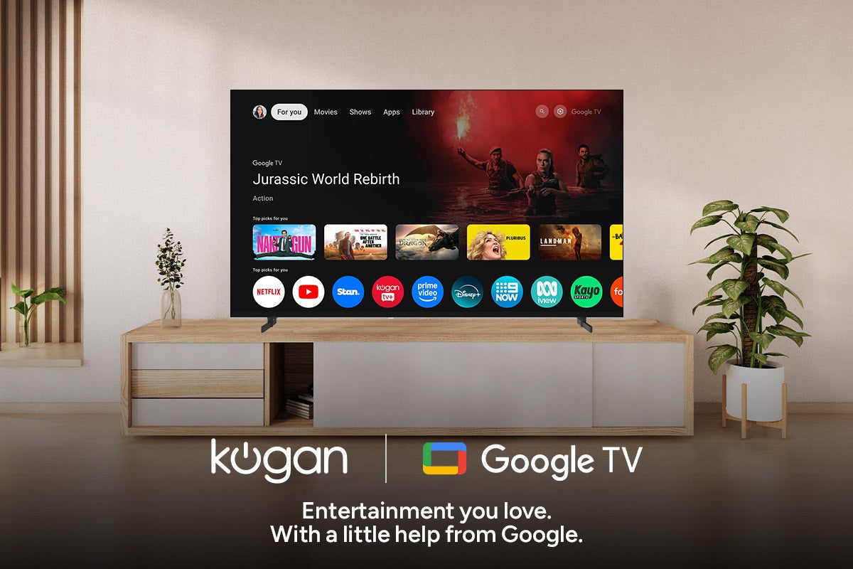 Kogan 55" LED 4K Smart AI Google TV - U96V