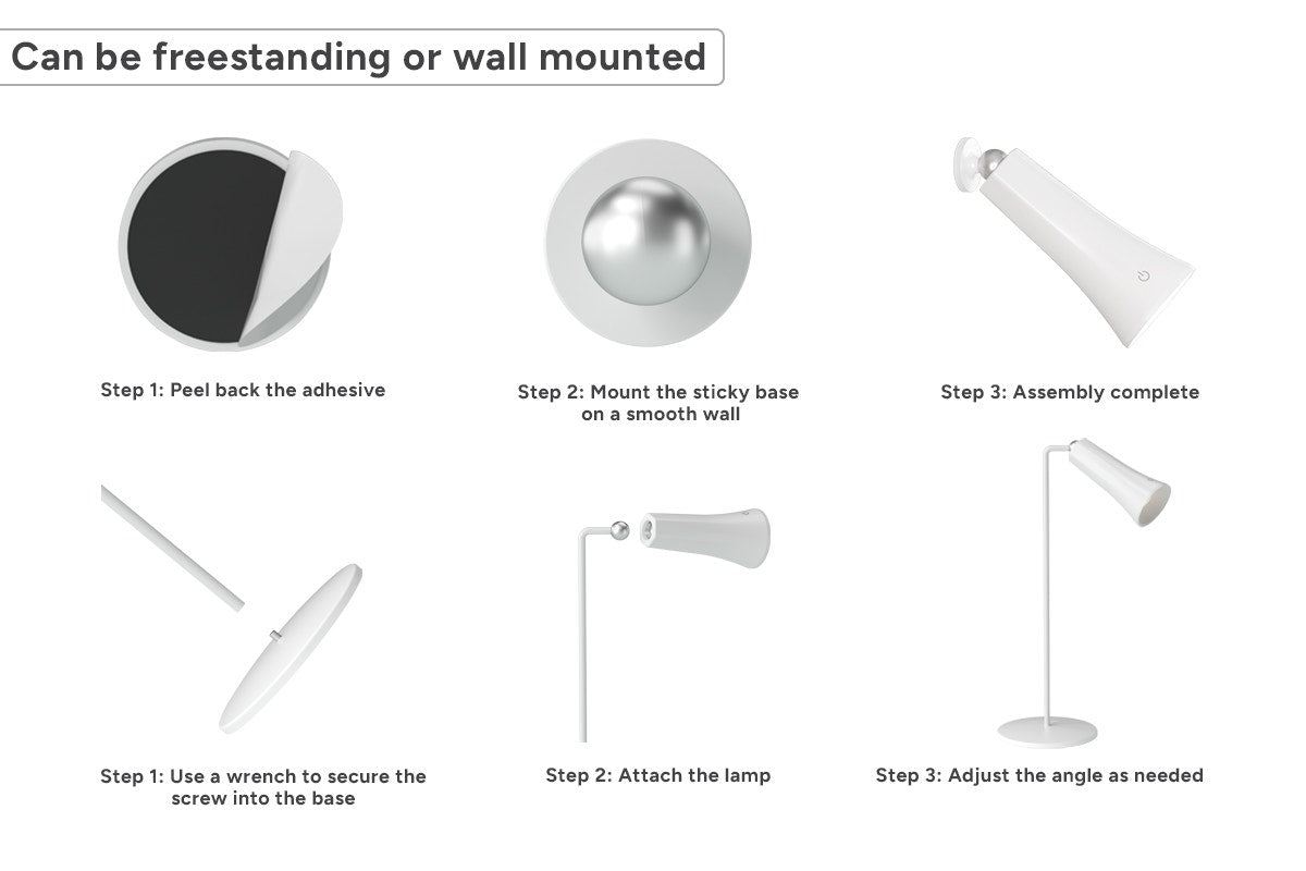 Kogan Rechargeable Magnetic Table & Wall Lamp