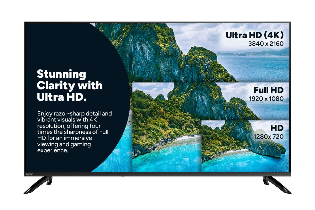 Kogan 55" LED 4K Smart AI Google TV - U95T